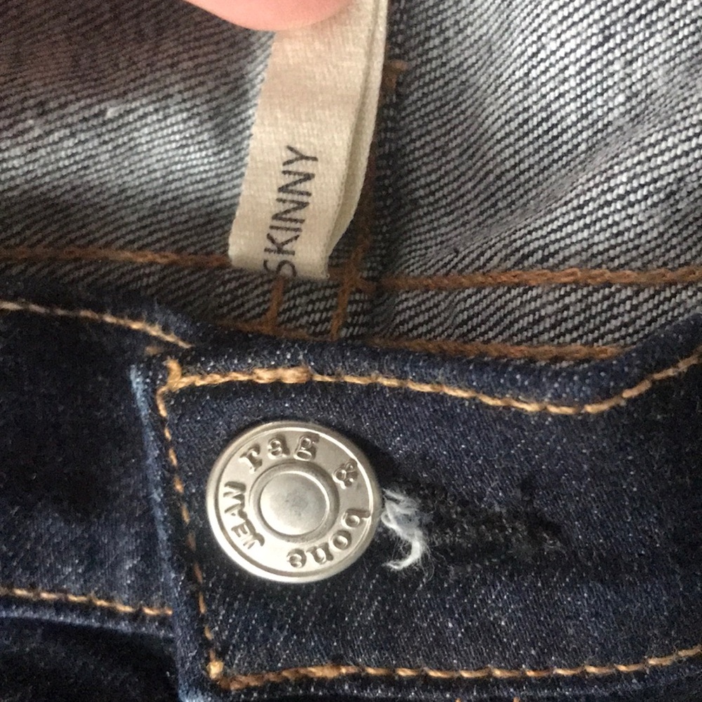 Rag & Bone Jean size 27 skinny worn once